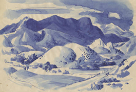  In the Mountains, by Jerry Bywaters, 1942