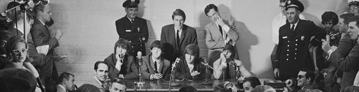 [Beatles Press Conference, Dallas, 1964, No. 13]