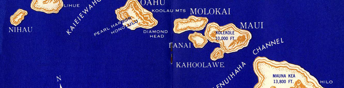A pocket guide to Hawaii, 1944