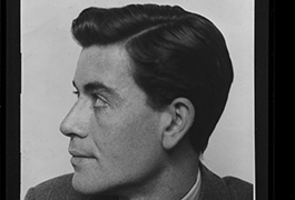 [Horton Foote, Side Profile], ca. 1941