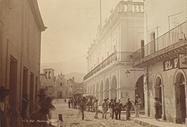 Palacio Municipal - costado - (City Hall - side view), ca. 1885-1890, Monterrey, Mexico