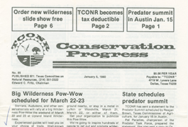 Conservation Progress: No. 85