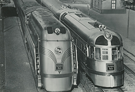[Chicago, Burlington & Quincy, West Hinsdale Depot, Hinsdale, Illinois], ca. 1930s