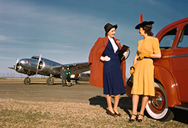 [Models with Oldsmobile Automobile, Lockheed 10B Electra, Delta Air Lines]