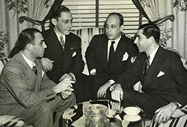 [Four Marcus Brothers, Herbert, Edward, Stanley and Lawrence, ca. 1935]