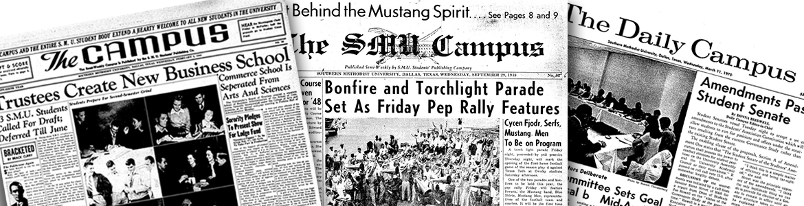 SMU Student Newspapers banner