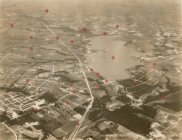[White Rock Lake Aerial Overview (Labeled)]