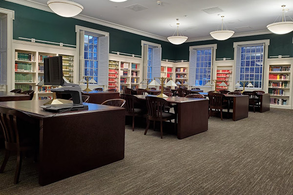 Bridwell Library Reference Reading Room