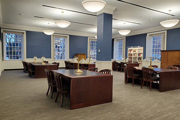 Bridwell Library Methodist Collection Reading Room