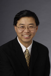 A headshot of Wei Tong, a member of the Lyle School of Engineering Faculty.