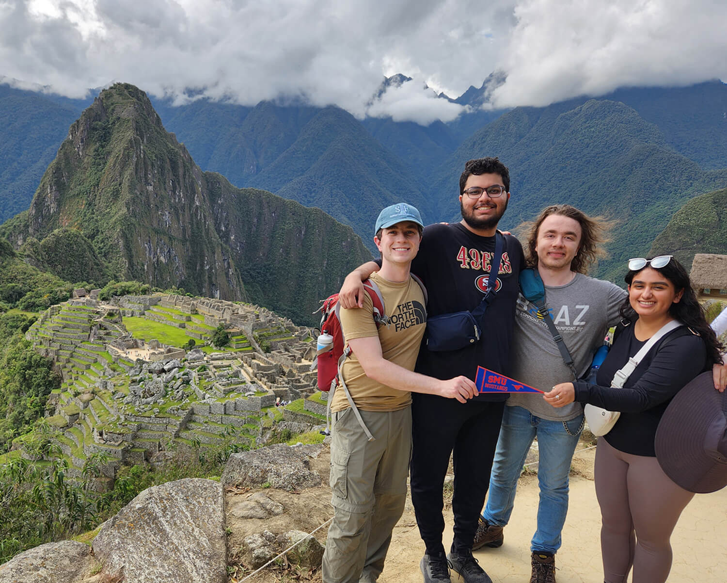 Art History Students at Machu Pichu