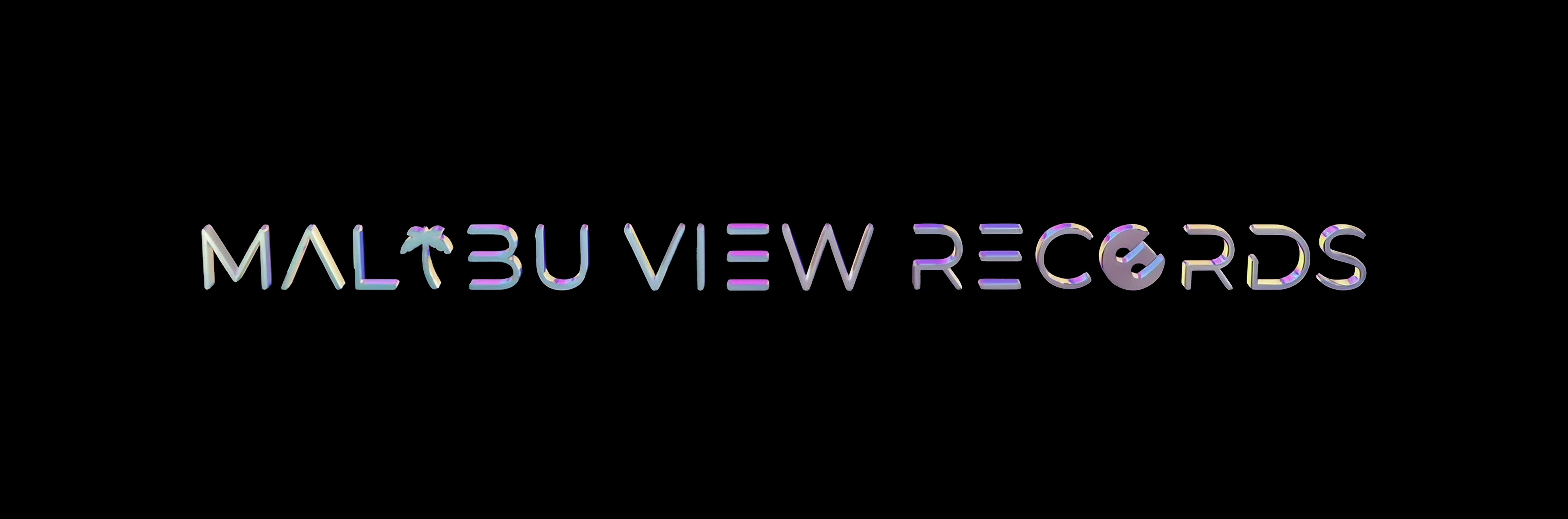 The logo for new indie record label Malibu View Records.