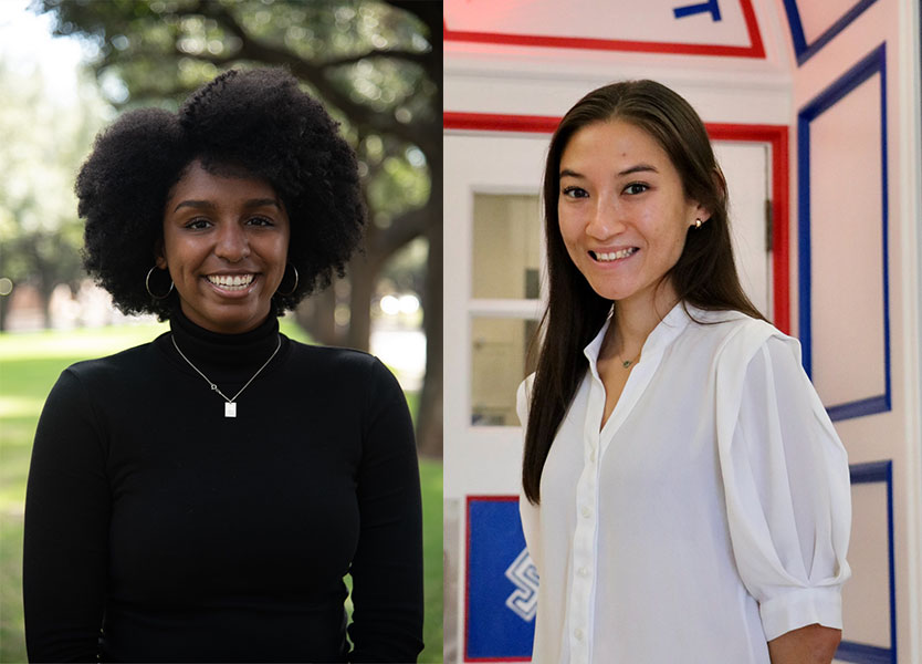 Meadows students Aysia Lane and Simone Melvin awarded internship with Forbes
