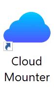 Apporto Cloud Mounter application icon.