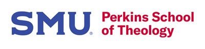 SMU Perkins School of Theology Logo in blue and red