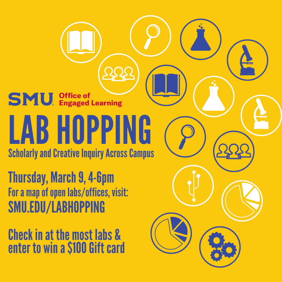 Lab Hopping Undergraduate Research Event SMU