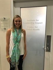 Megan Hecimovich at the Institute for Leadership Impact and Center for Global Health