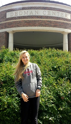 Jessica Bartol at the SMU Dedman Recreation Center