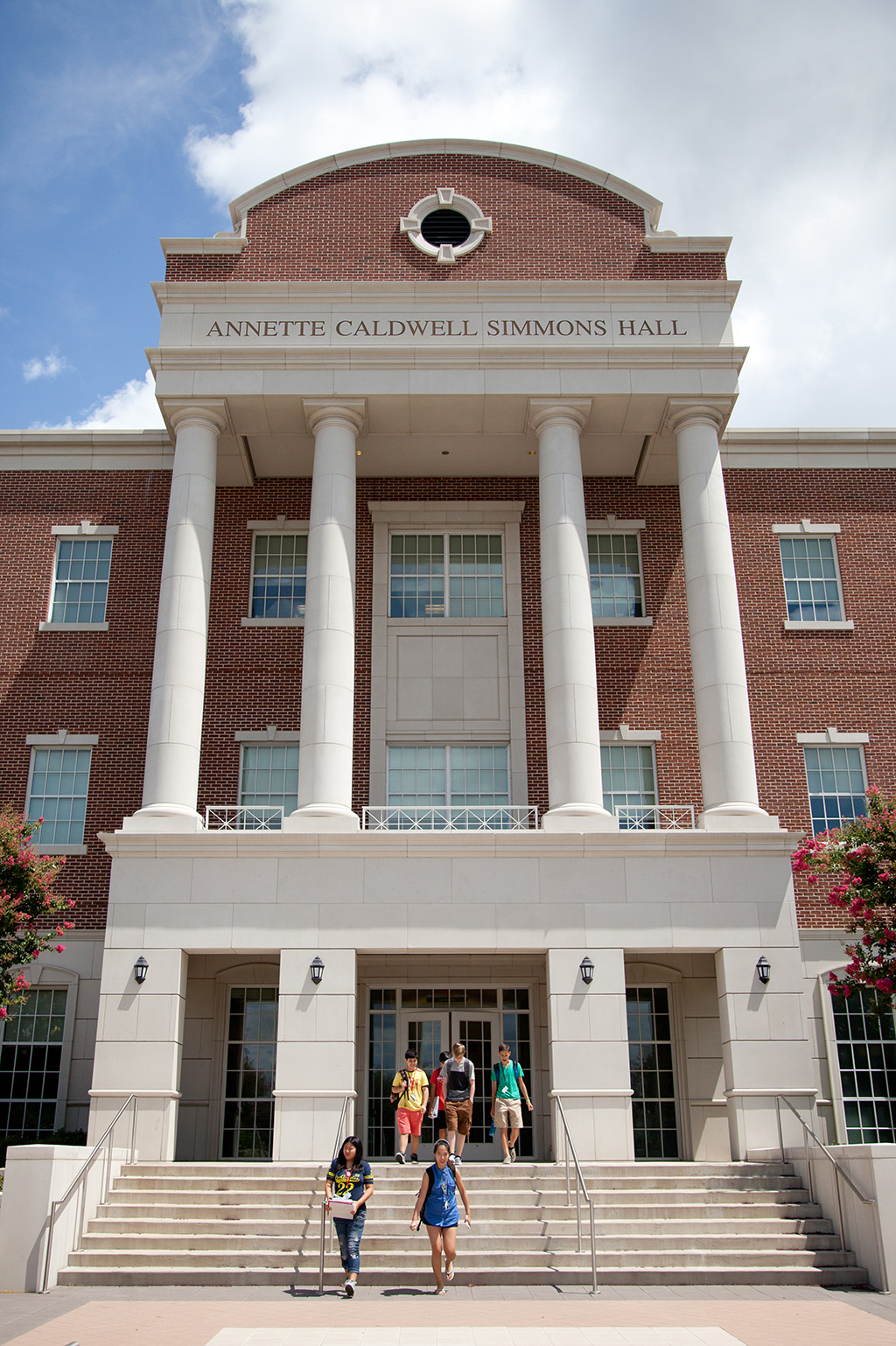 Annette Caldwell Simmons Hall south entrance