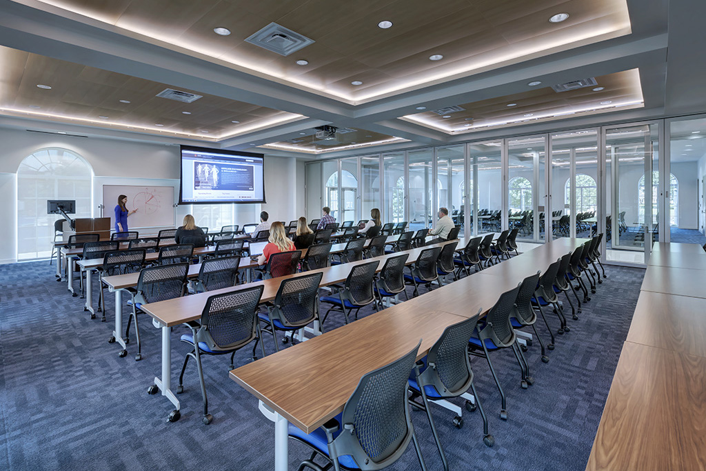 One of the 1st Floor Classrooms of Harold Clark Simmons Hall