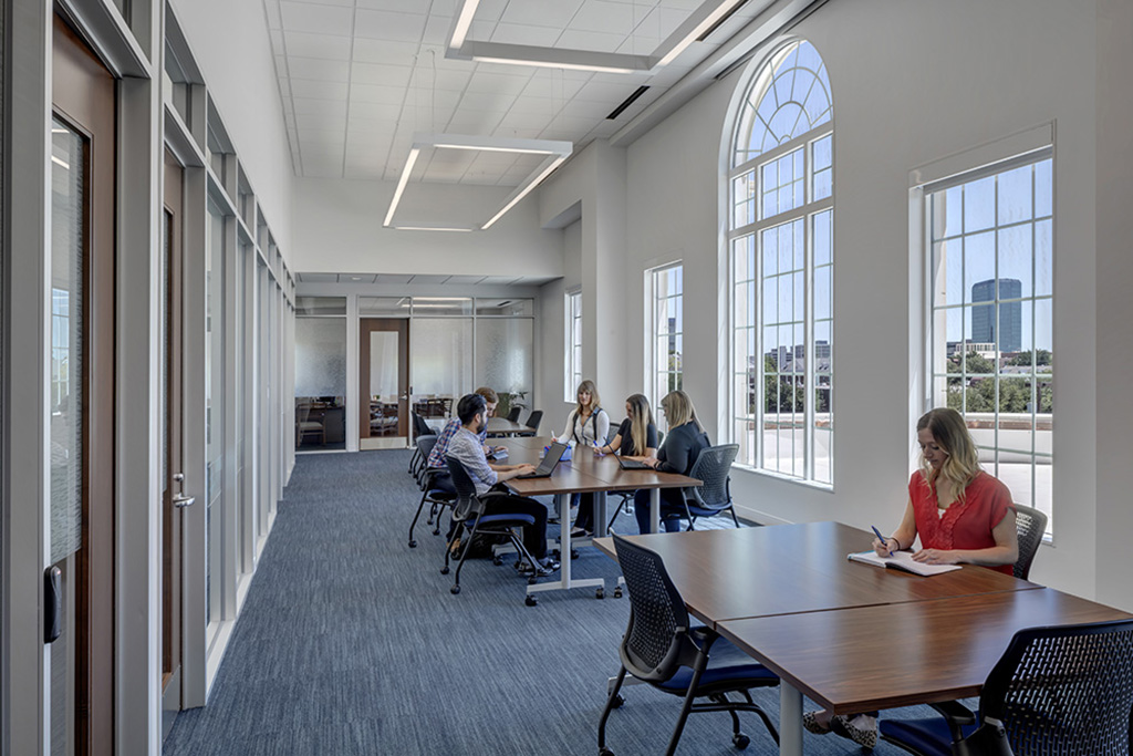 A Collaborative Workspace in Harold Clark Simmons Hall