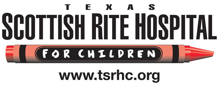 Texas Scottish Rite Hospital logo. For Childern. www.tsrch.org