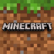 Minecraft logo representing the popular video game