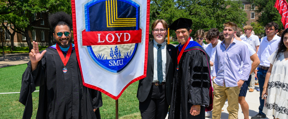 Loyd students at graduation
