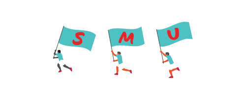 Running with SMU flags icon