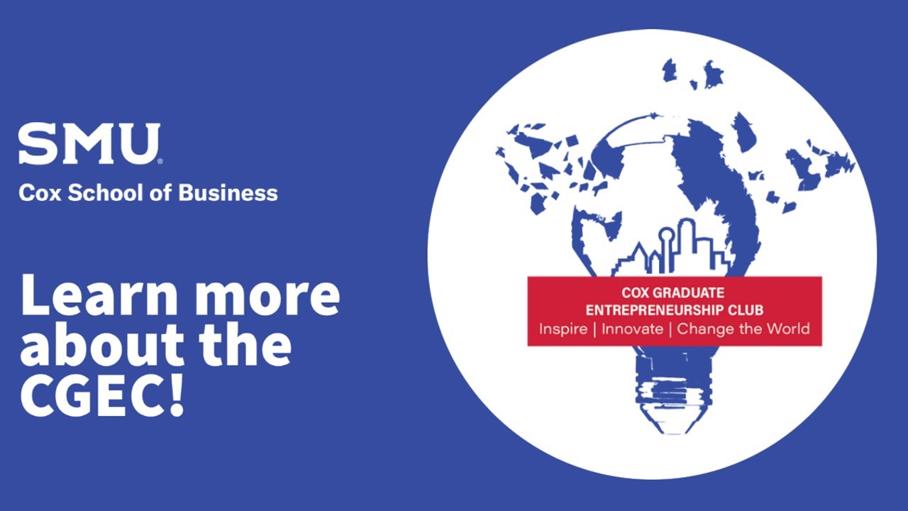 Logo for Cox Graduate Entrepreneurship Club - Thumbnail for video