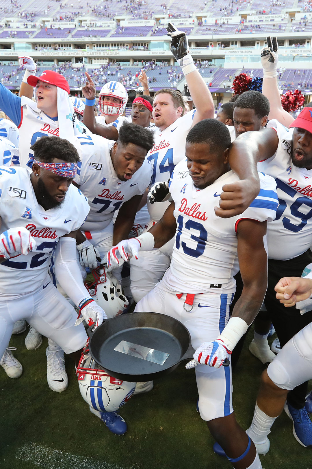 smu unofficial visit football