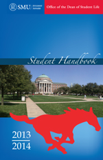 2013-14 Student Handbook Cover