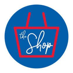 The Shop at SMU - Blue Circle Logo