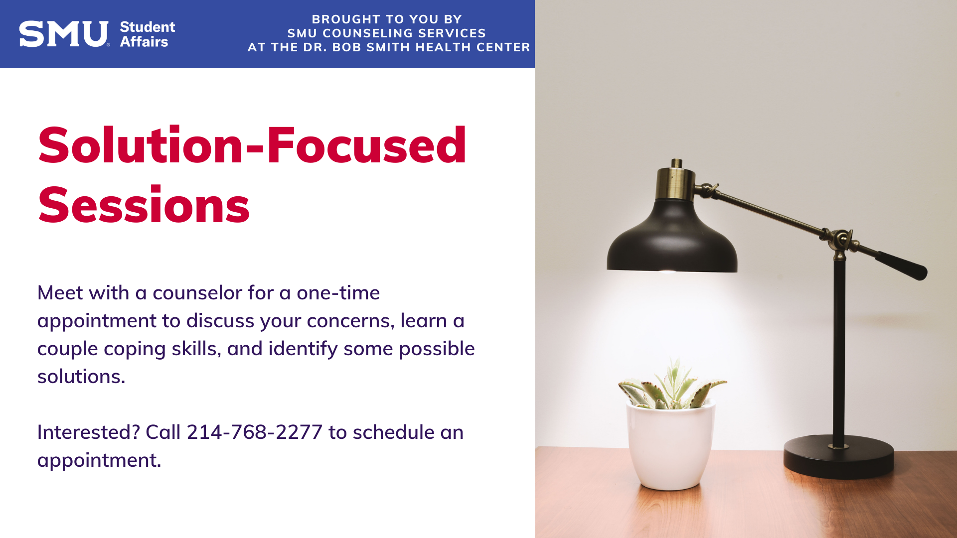 Counseling Services - SMU (Southern Methodist University)