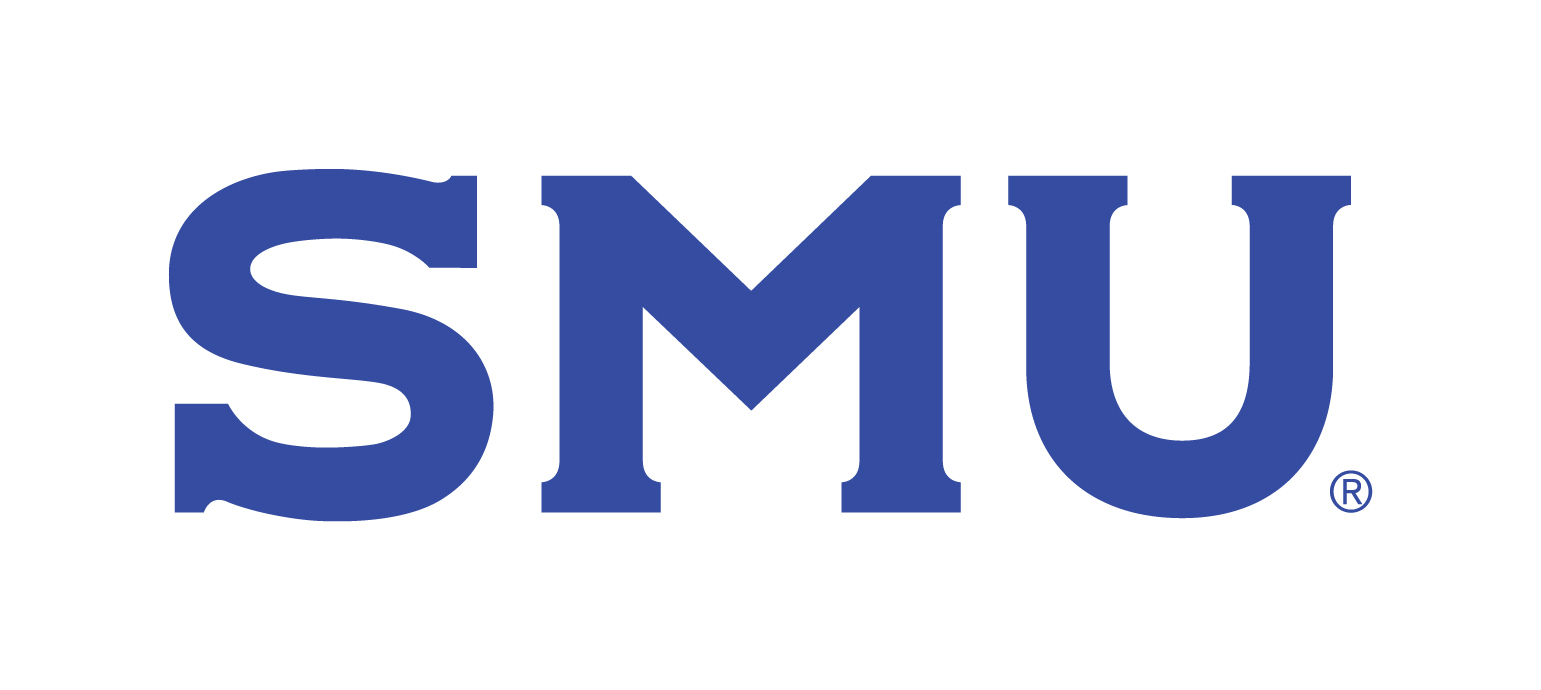 SMU logo in blue