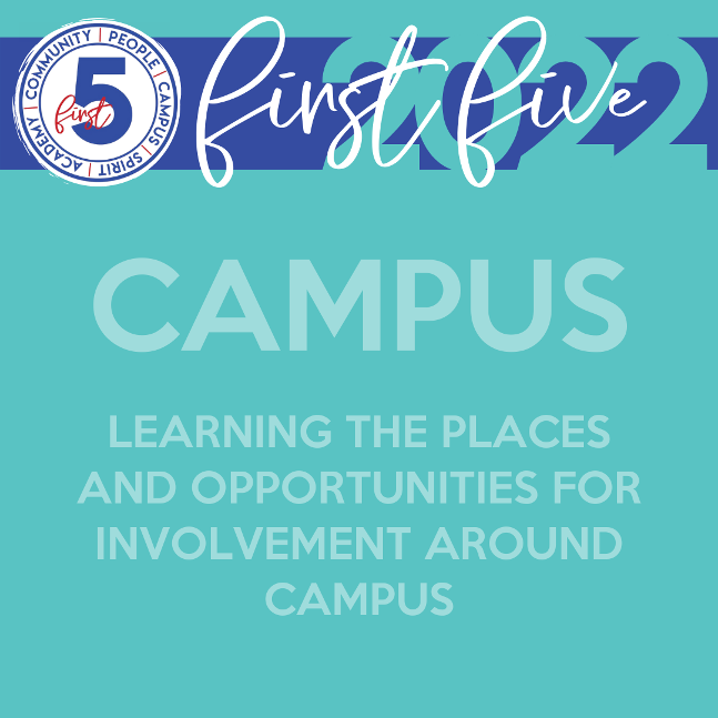 Campus Week - Learning the places and opportunities for involvement around campus