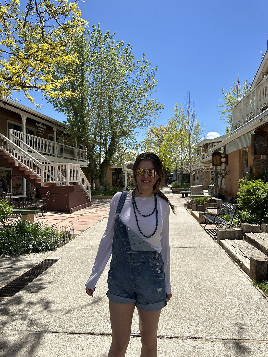 SMU-in-Taos student Tabitha Wolfe in Taos, New Mexico.