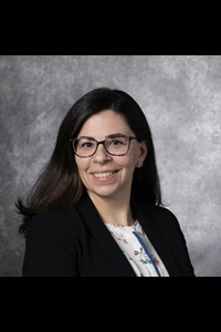 A headshot of Maya El Dayeh, a member of the Lyle School of Engineering Faculty.