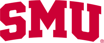 red SMU athletics logo
