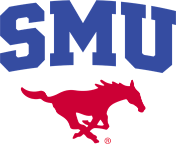 SMU athletics logo with pony