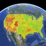 google geothermal map