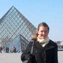 Rachel at the Louvre