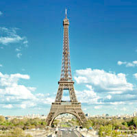 Eiffel Tower in Paris France