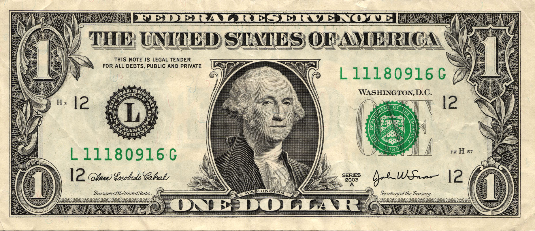 One Dollar Bill