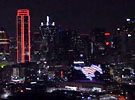 Dallas Glows Red for SMU