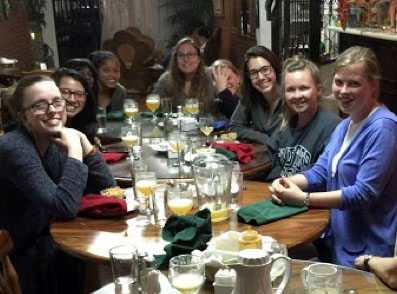 Twelve students in SMU’s Student Leadership Initiative, sponsored by the Embrey Human Rights Program, participated in a service-learning trip to Costa Rica Jan. 2-12, 2015.