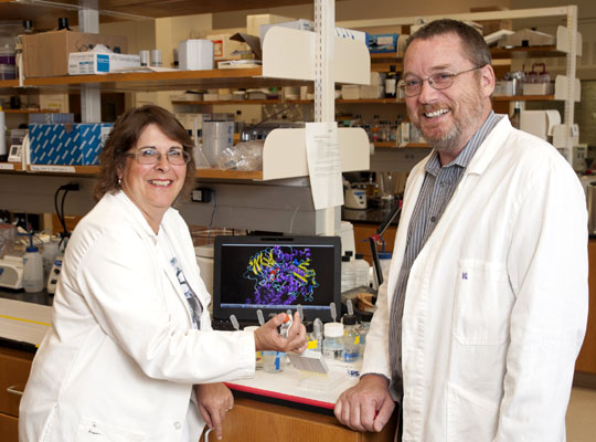 Pia Vogel and John Wise