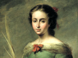 Saint Rufina by Spanish master Bartolomé Esteban Murillo
