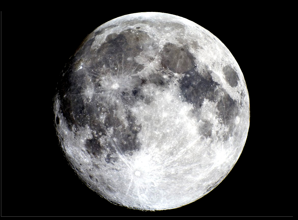 NASA photo of the earth's moon