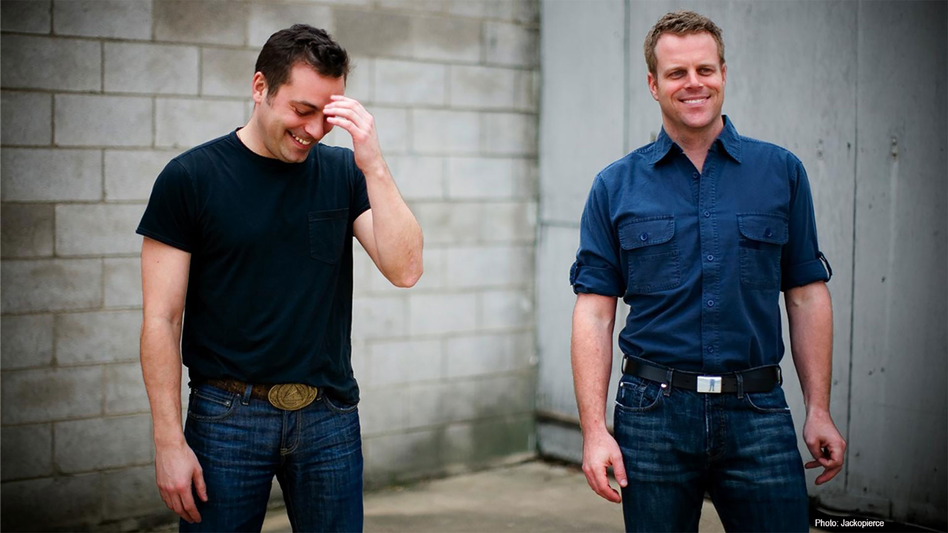 Rewind solo jams by Cary Pierce ’91 and Jack O’Neill ’90 of Jackopierce